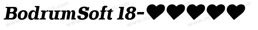 BodrumSoft 18字体转换